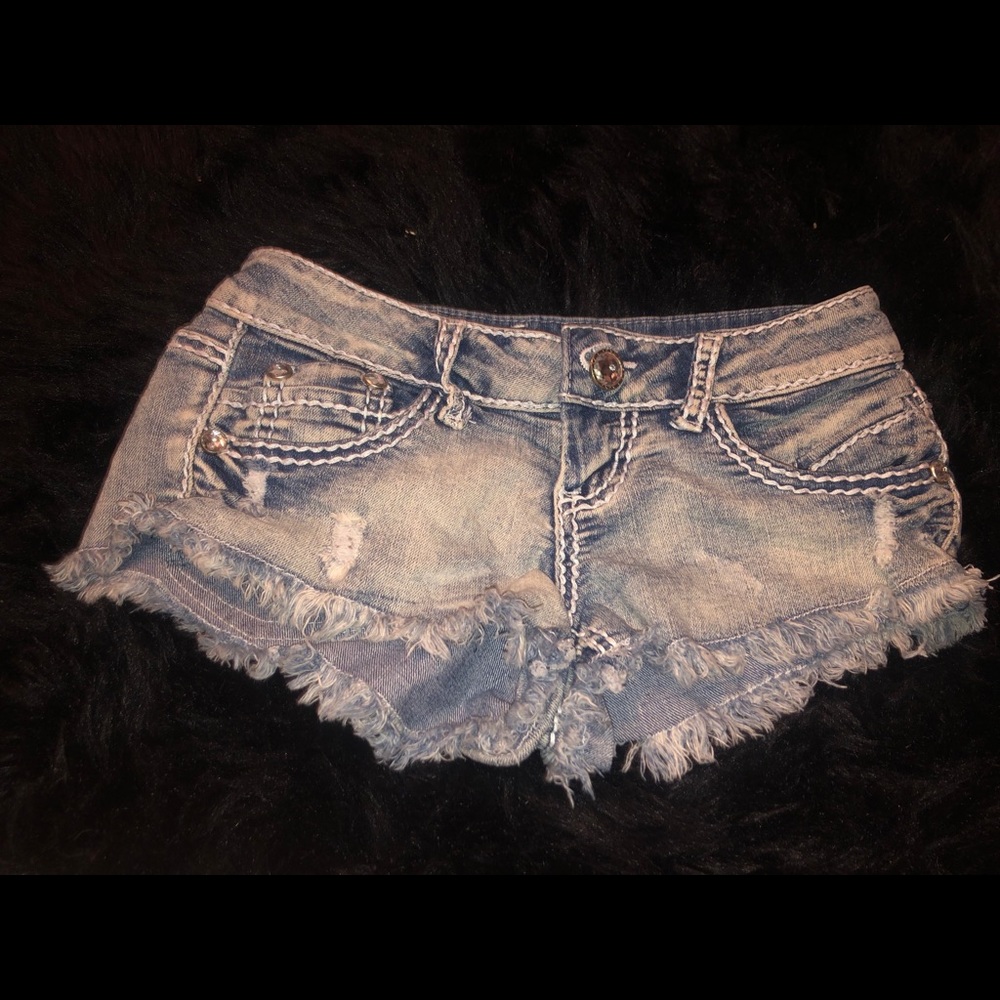 Women jean shorts